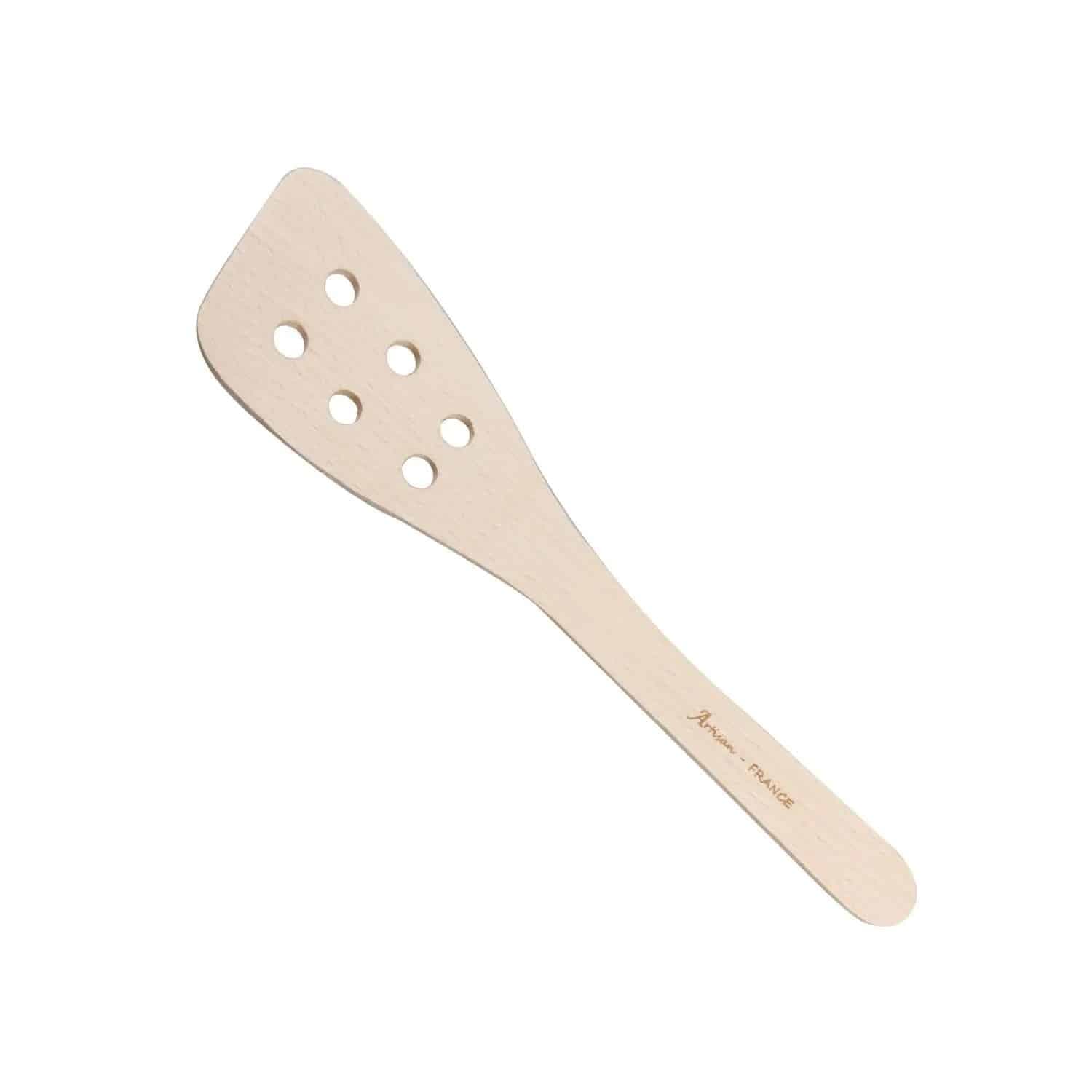Spatule perforée en bois de hêtre AH TABLE