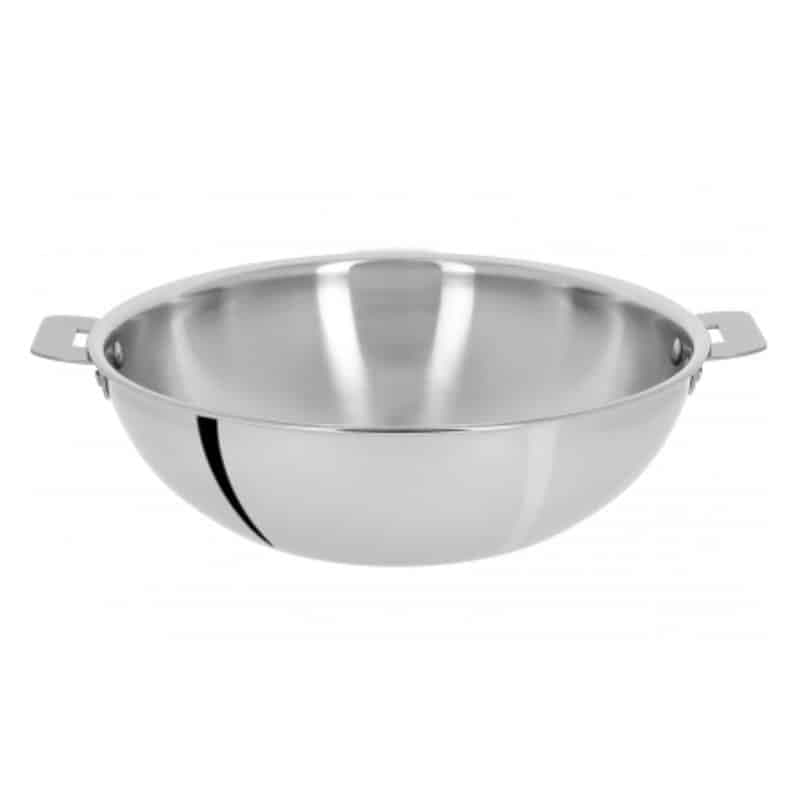 Wok inox Casteline amovible 28cm CRISTEL