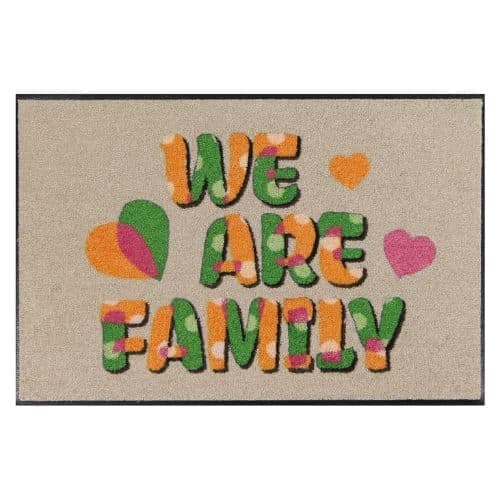 Tapis Lovely Family orange-green 50X75cm SALONLOEWE EFIA