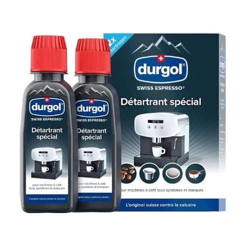 Détartrant spécial Machines à café 2X125ml DURGOL