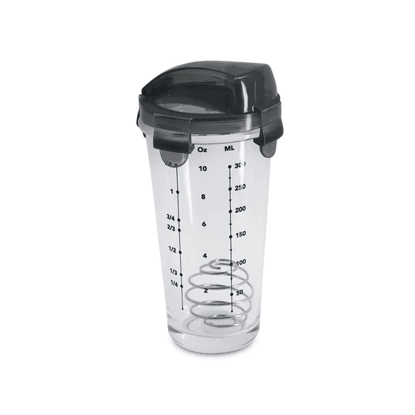 Shaker à vinaigrette gradué en verre 300ml OLIPAC