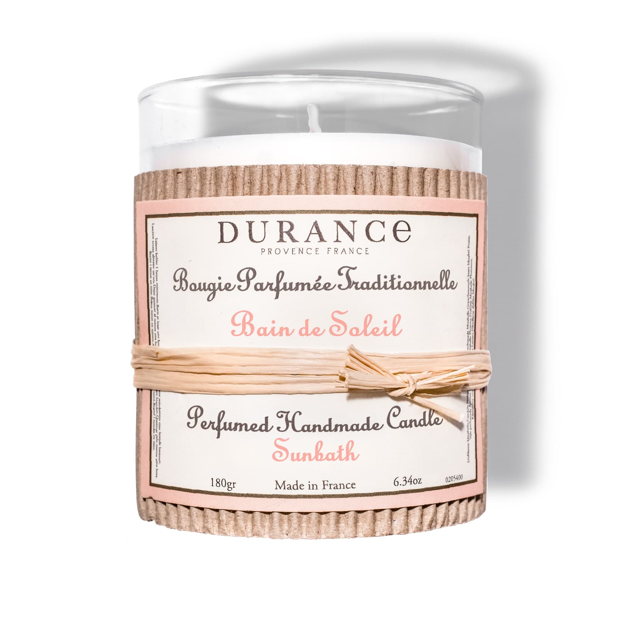 Bougie parfumée - Bain de soleil 180g DURANCE