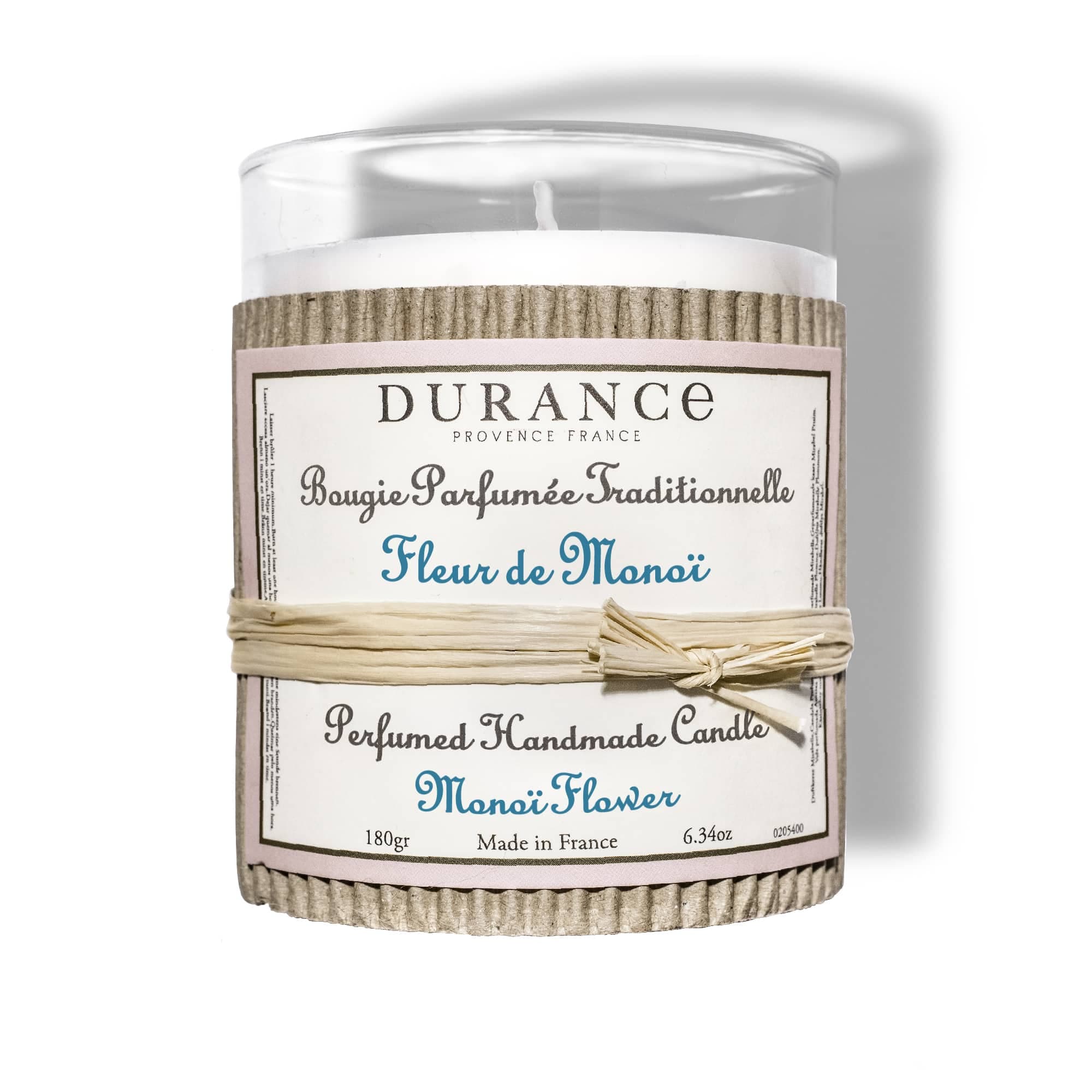 Bougie parfumée - Fleur de Monoï 180g DURANCE