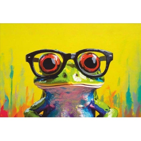 Tapis velvet - Funny frog #2 45X75cm MERCURY