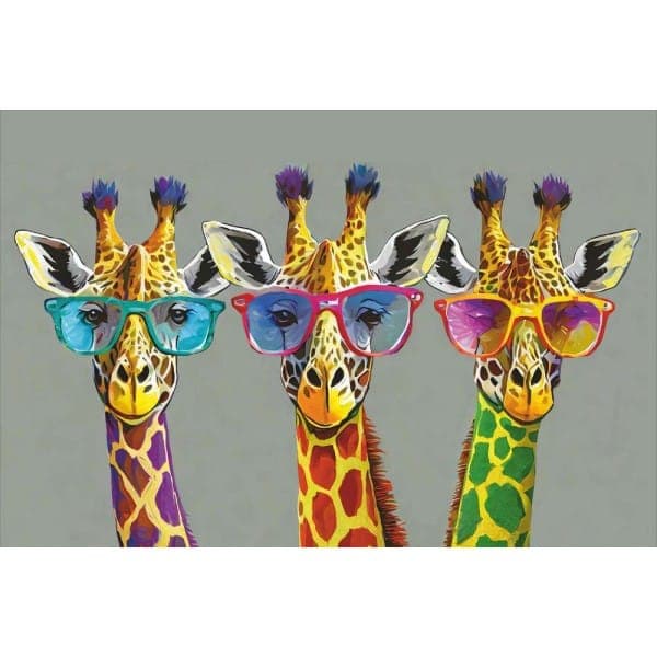 Tapis velvet - Girafs 45X75cm MERCURY