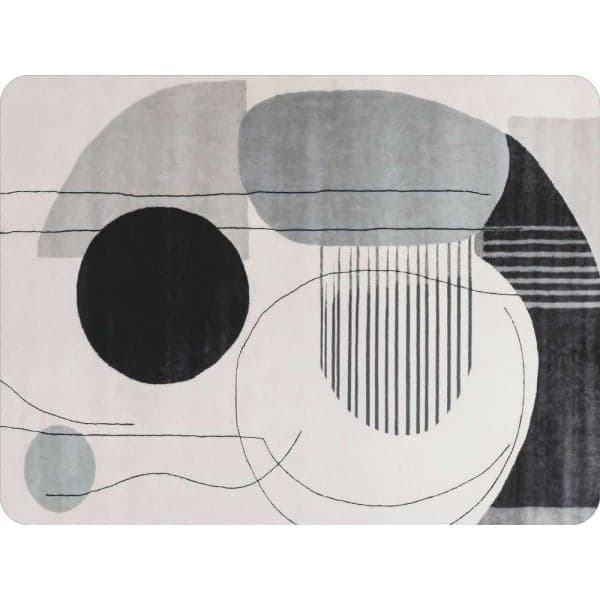 Tapis velvet - Old shapes 45X75cm MERCURY