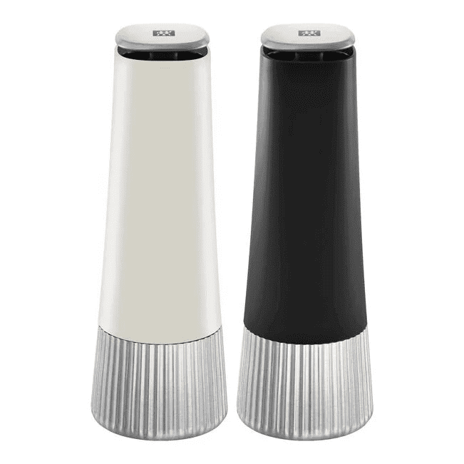 Duo de moulins à épices 19cm - Ivoire & Noir ZWILLING