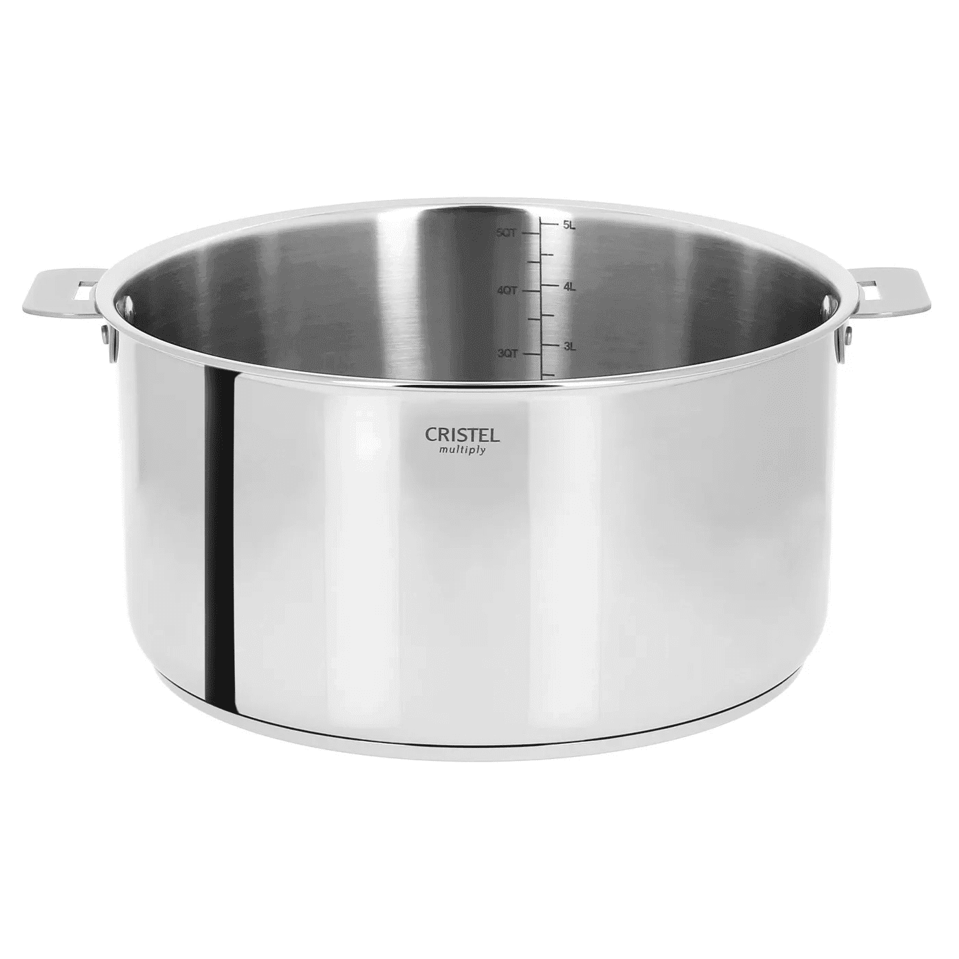 Casserole inox Multiply Casteline amovible 18cm CRISTEL
