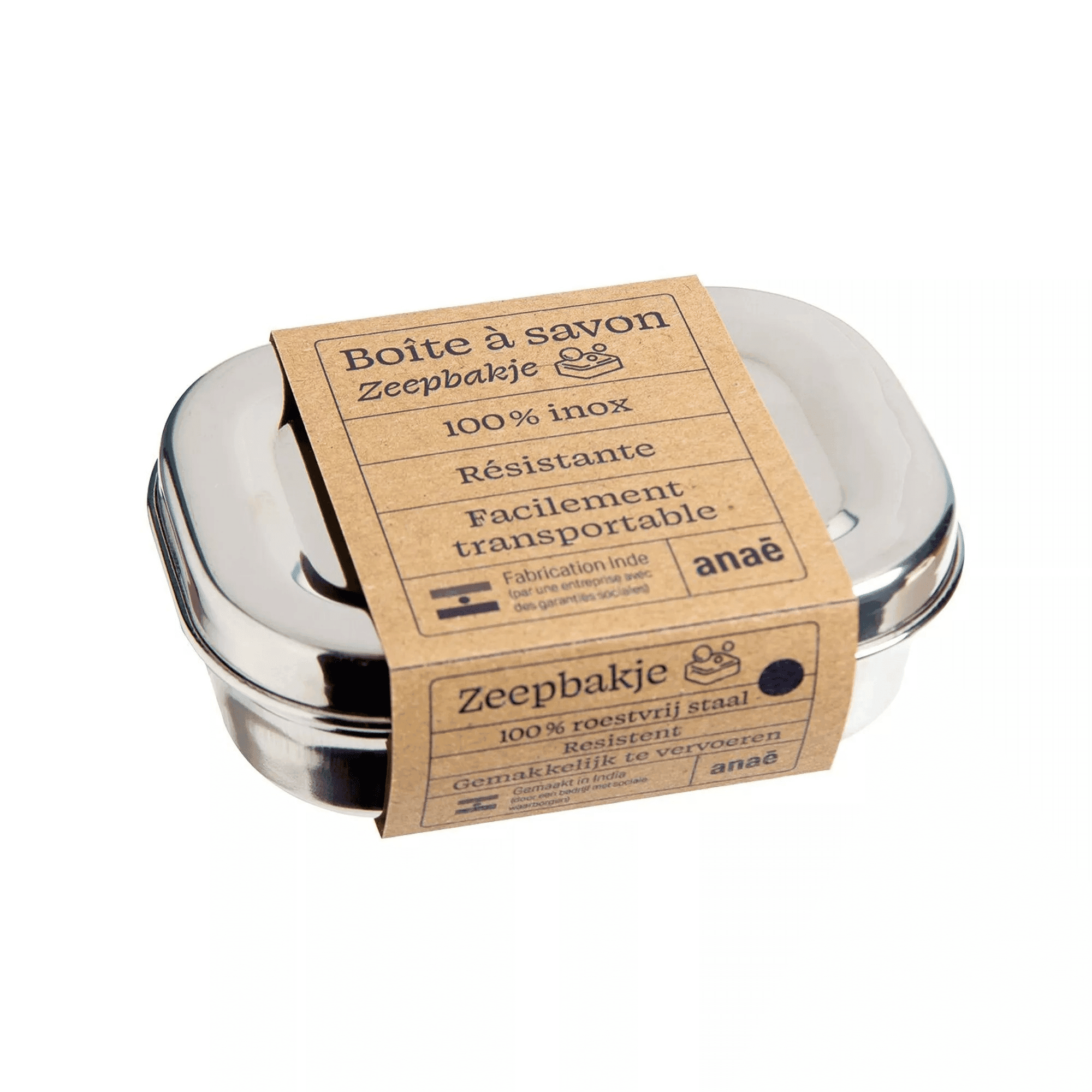 Boîte à savon inox ANAÉ