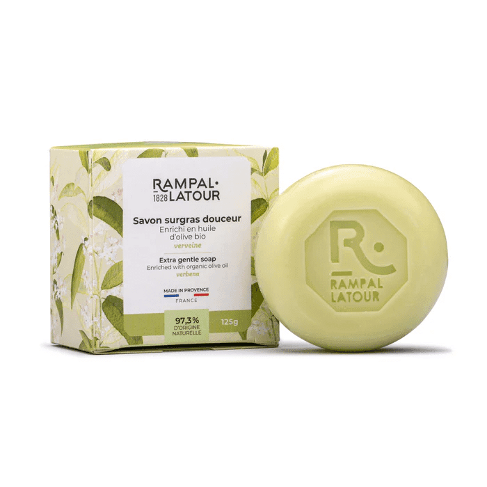 Savon surgras parfumé - Verveine 125g RAMPAL LATOUR