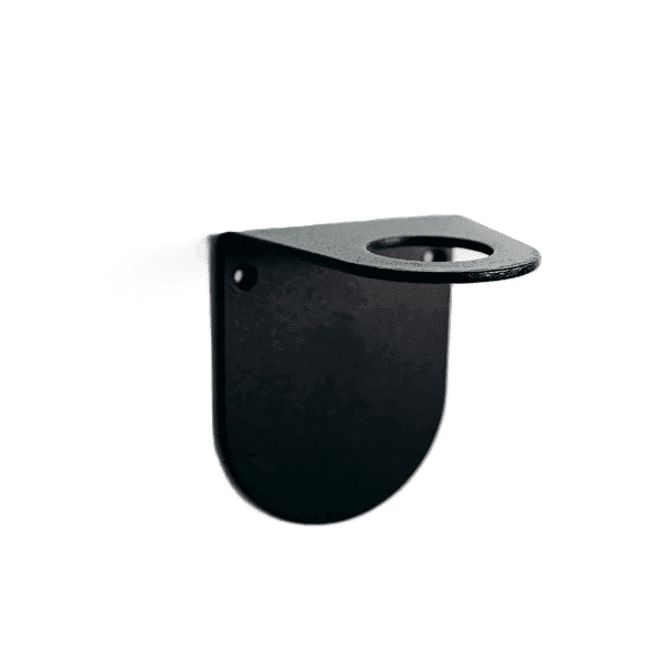 Porte-flacon mural - Noir MAMIK