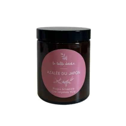 Bougie végétale parfumée - Azalée du Japon 160g LA BELLE DATCHA