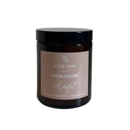 Bougie végétale parfumée - Jardin d'ivoire 160g LA BELLE DATCHA