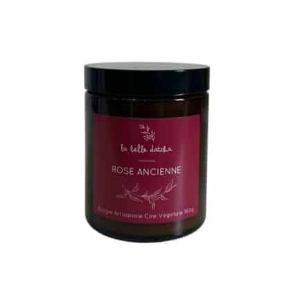 Bougie végétale parfumée - Rose ancienne 160g LA BELLE DATCHA