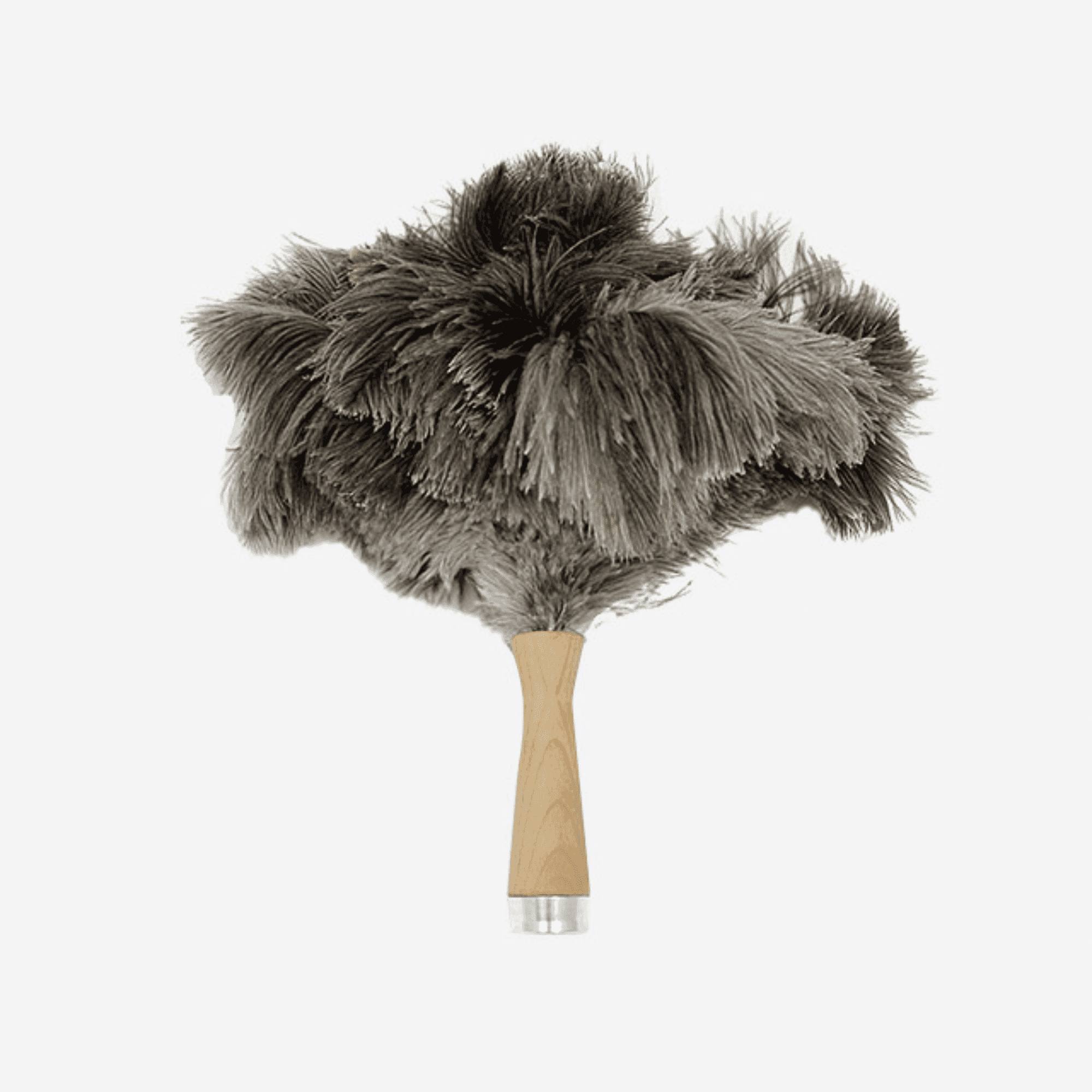 Petit plumeau avec douille en Plumes d'autruches 30cm ANDRÉE JARDIN