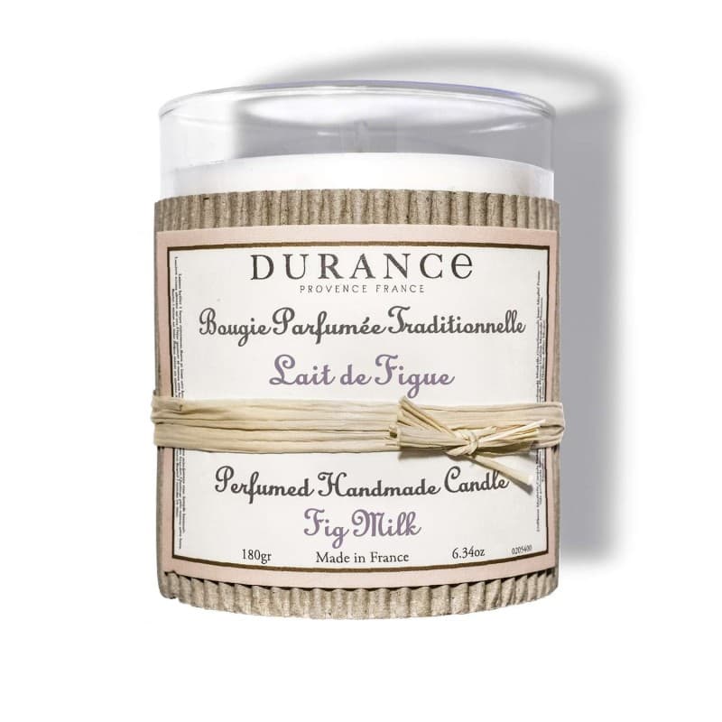 Bougie parfumée - Lait de figue 180g DURANCE