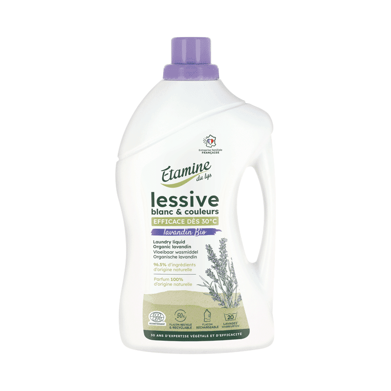 Lessive liquide - Lavandin 1L ÉTAMINE DU LYS