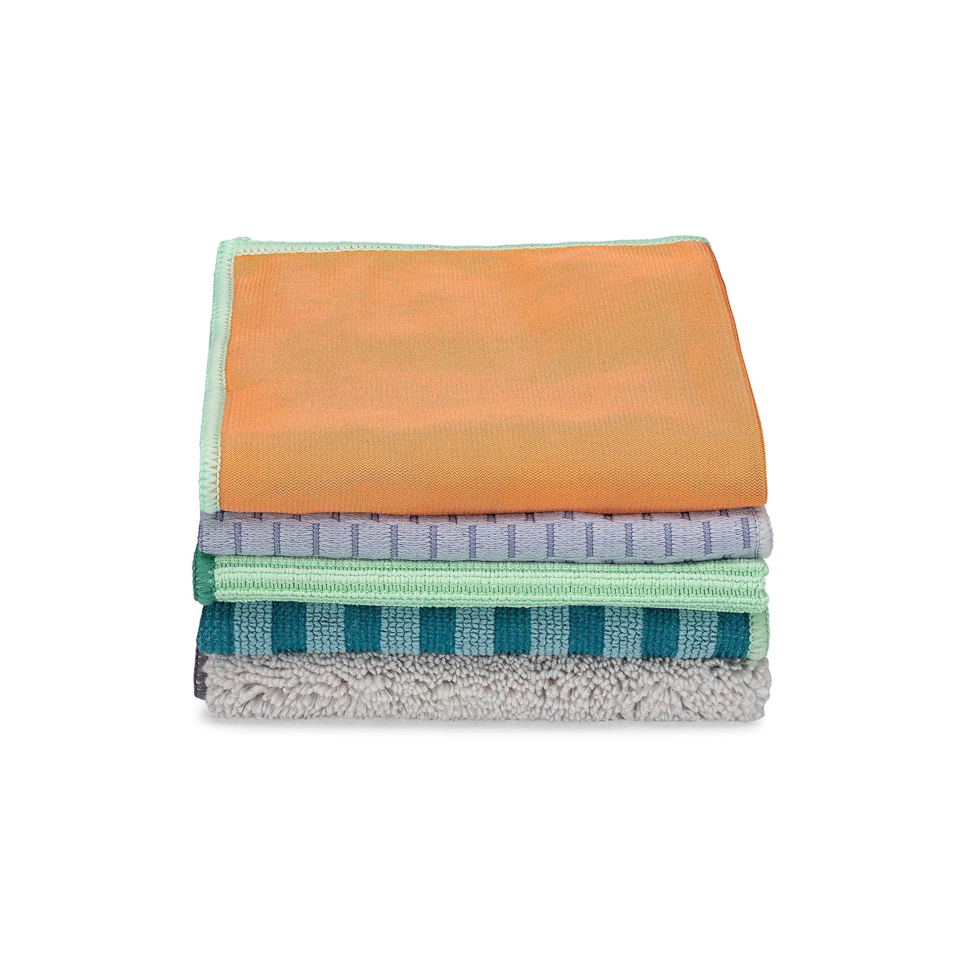 Pack Essentiels - 5 lingettes en microfibre recyclée FULL CIRCLE