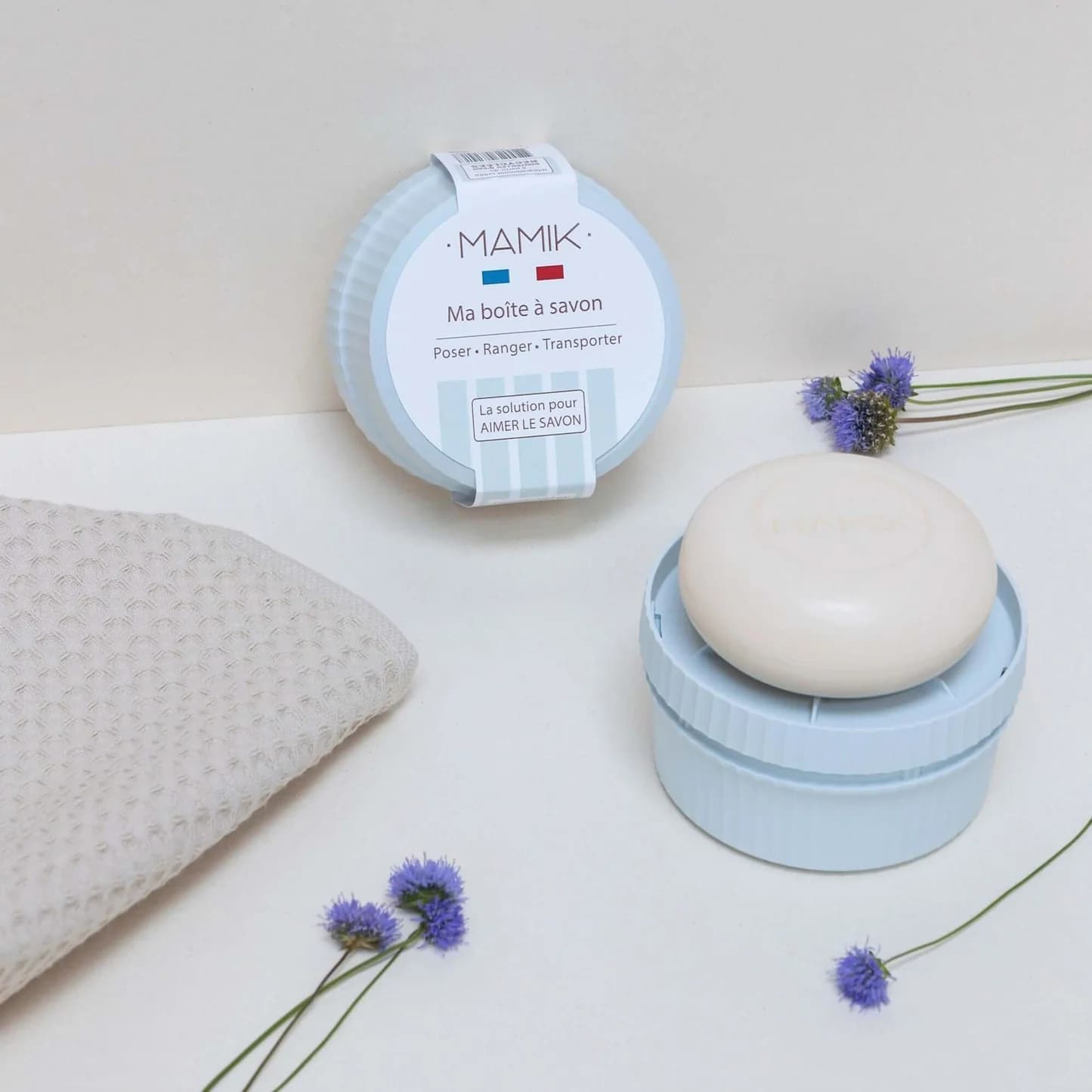 Boîte à savon ronde MAMIK