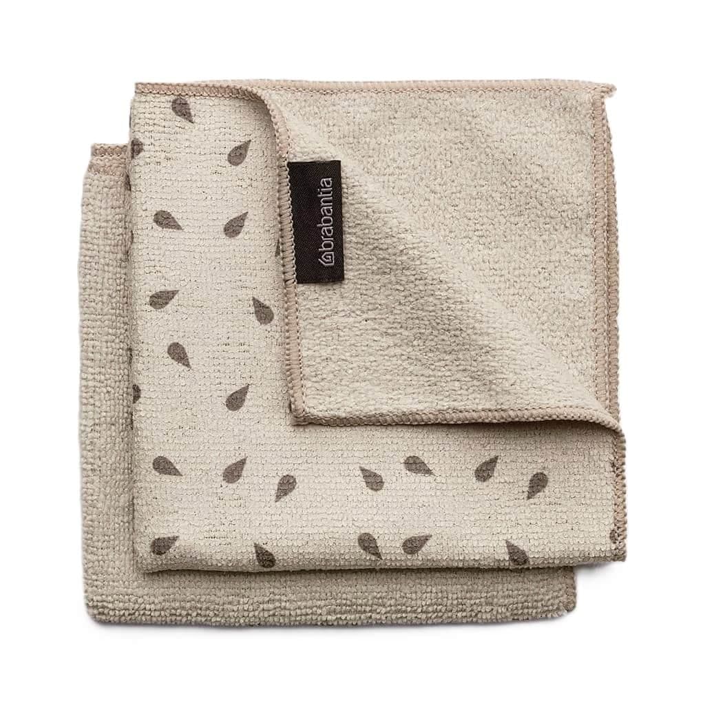 Chiffons de nettoyage en microfibre X2 BRABANTIA