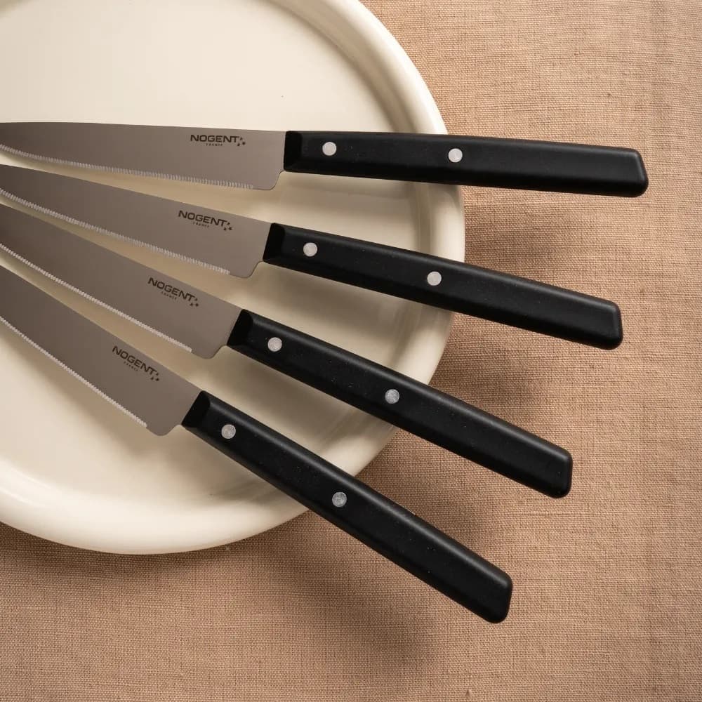 Coffret 4 couteaux de table - Silhouette NOGENT