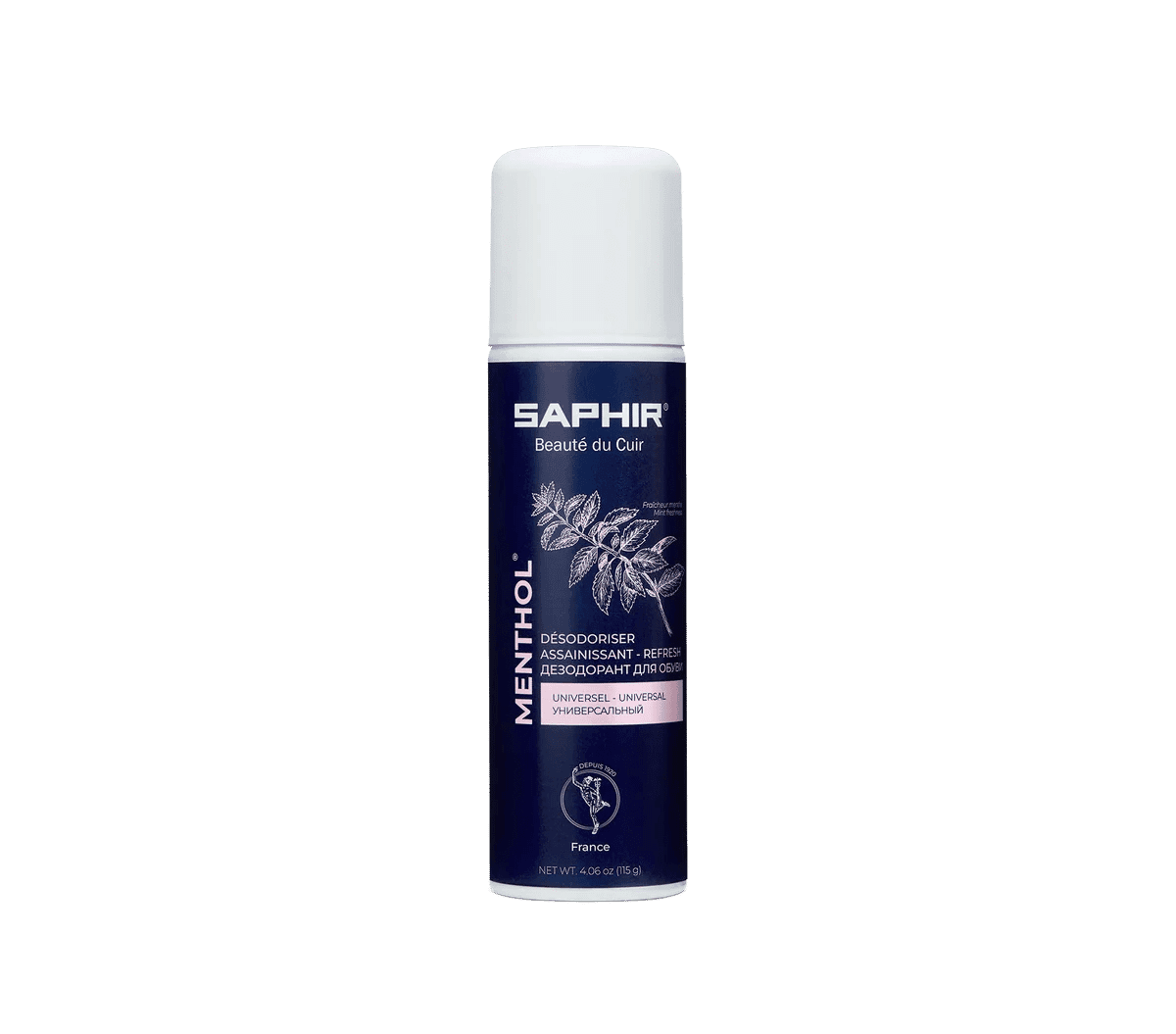 Désodorisant chaussures - Menthol 200ml SAPHIR
