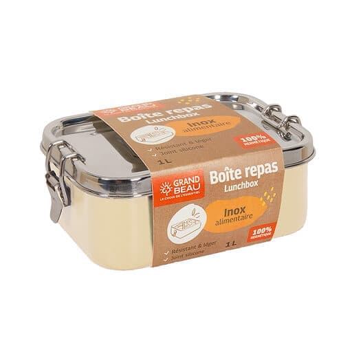 Boîte repas inox GRAND BEAU