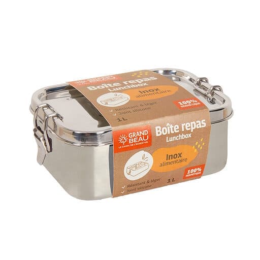 Boîte repas inox GRAND BEAU