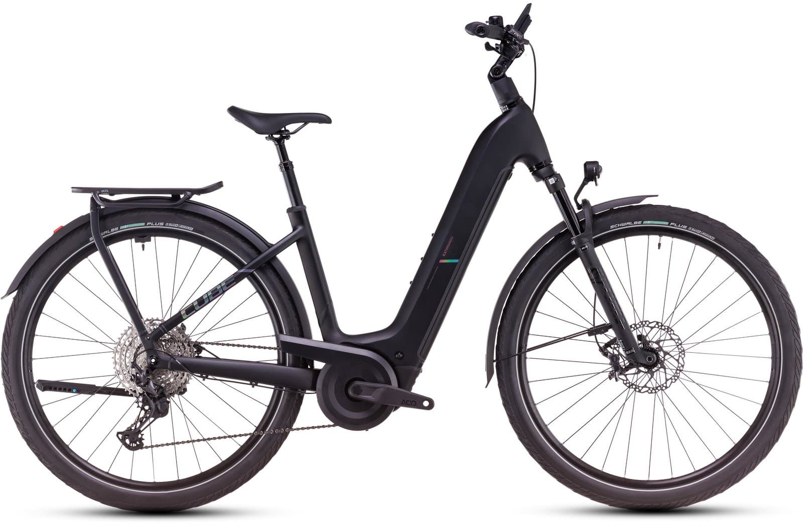 Cube Kathmandu Hybrid EXC 800 Easy Entry black´n´prism - Easy Entry 50 cm