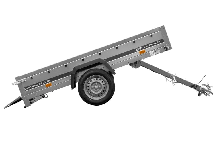 Przyczepka samochodowa 230×125 Unitrailer Garden 230 KIPP-Nowy