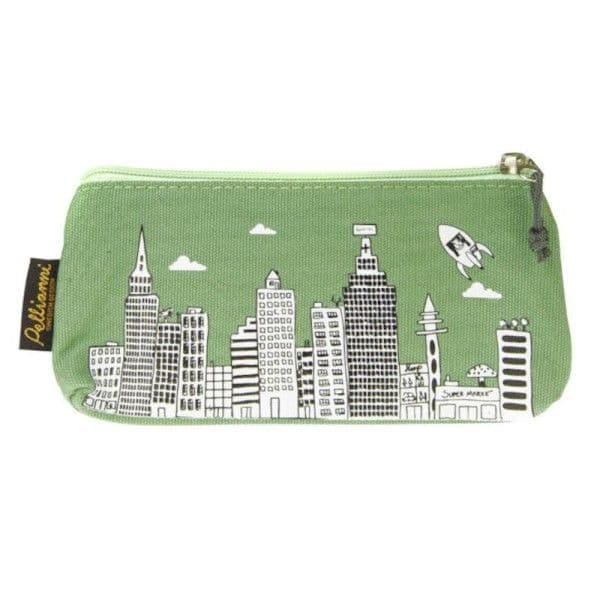 Trousse écolier Vert Pellianni® - Accessoires école