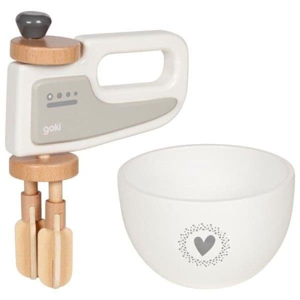 Jeu dinette Batteur avec bol mélangeur en bois Goki®