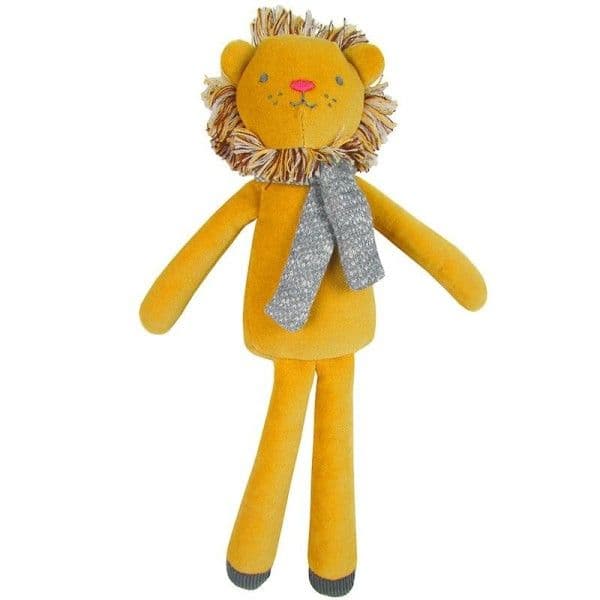 Doudou Peluche coton Lion 28cm Albetta®