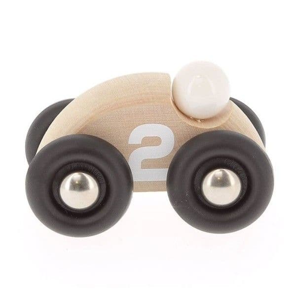 Jouet Petite voiture Anniversaire N°2en bois Vilac®