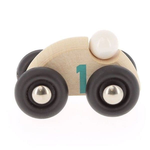Jouet Petite voiture Anniversaire N°1en bois Vilac®