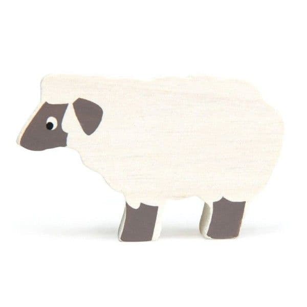 Figurine en bois Animaux de la ferme Mouton 6 cm Tender Leaf Toys®