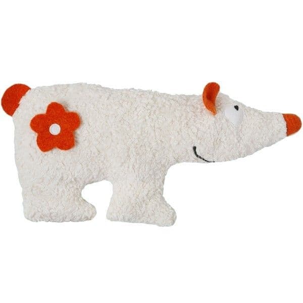 Doudou Plat Coton Bio Ours Polaire  39 cm - Doudou Efie
