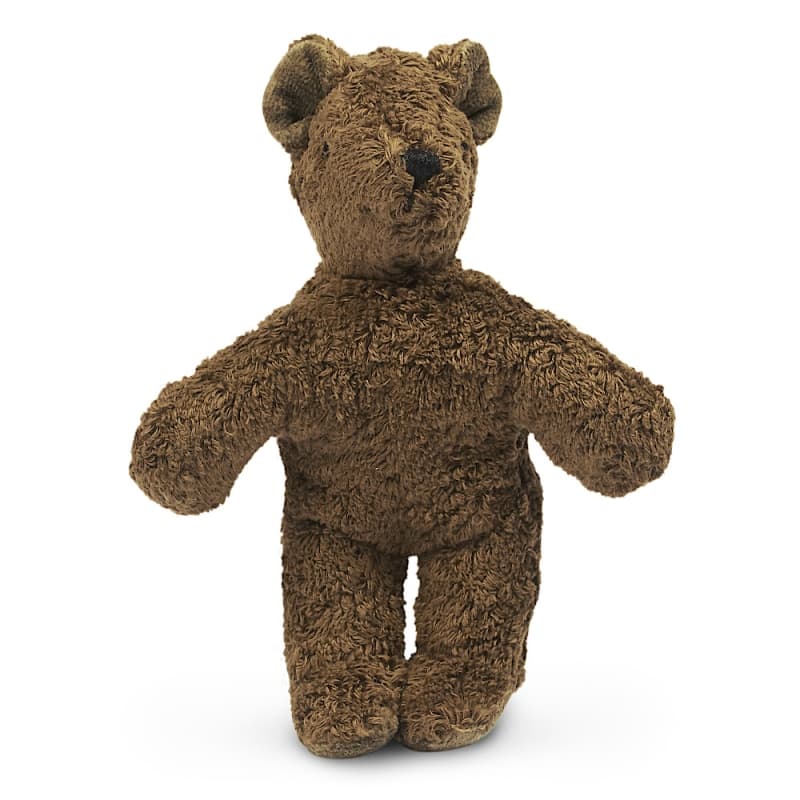 Peluche Ours brun Coton Bio 22 cm Senger® - Doudou Bio Naturel