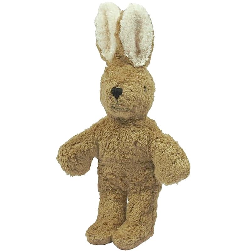 Peluche Petit Lapin Beige Coton Bio 22 cm Senger® - Doudou Bio 