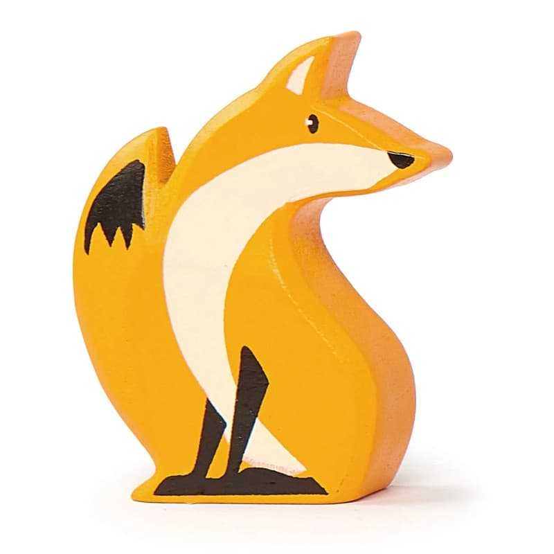 Figurine en bois Animaux de la forêt Renard 6 cm Tender Leaf Toys®