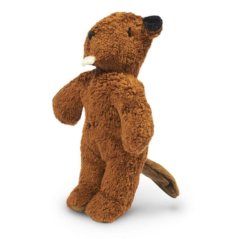 Peluche Bébé Castor Coton Bio 20 cm Senger® - Doudou Bio Naturel Se