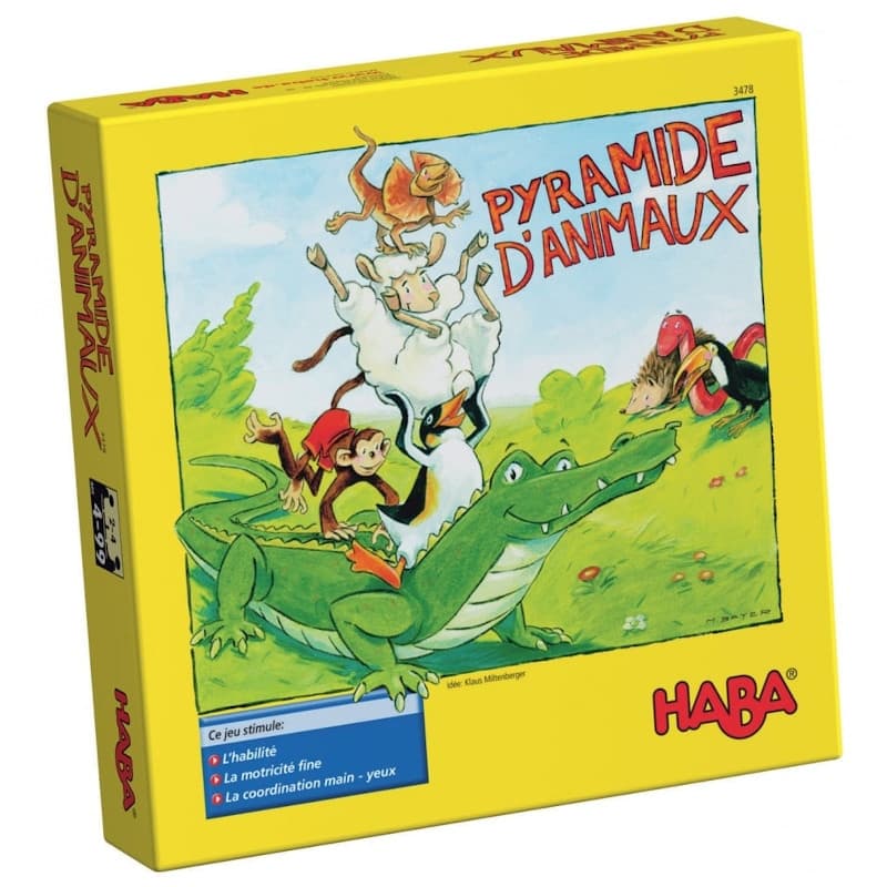 Jeu de société enfant Pyramide d'animaux HABA®