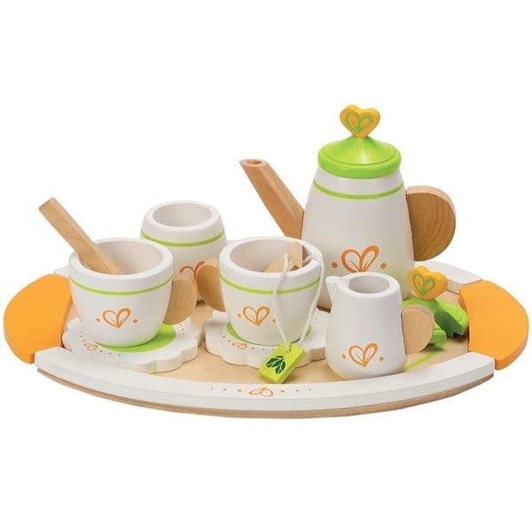 Jouets en bois Plateau dinette service à thé Hape