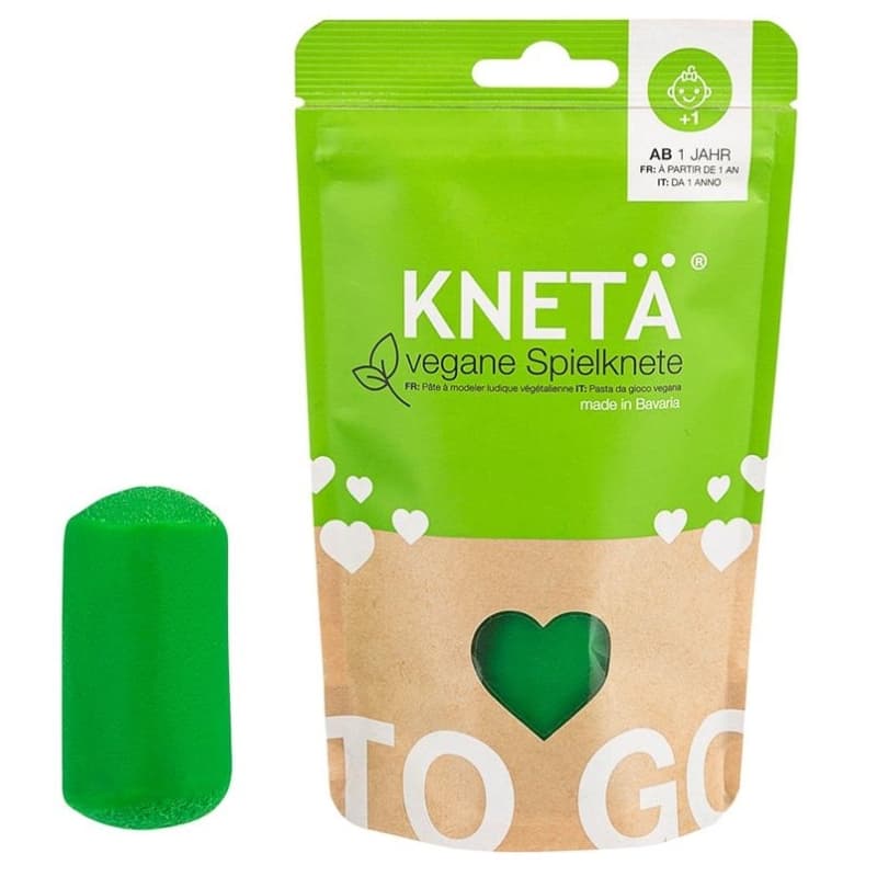 Pâte à modeler Vegan Verte 100g Knetä®