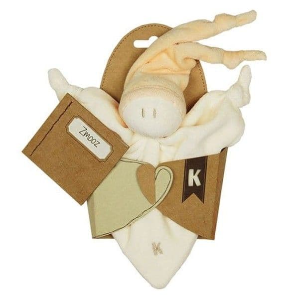 Doudou Keptin -jr Coton Bio Zmooz Small Pèche