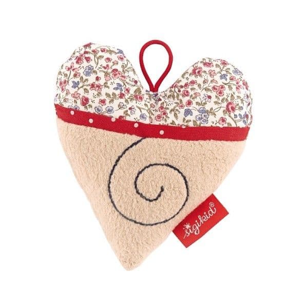 Hochet Sigikid Coeur - Jouet Bio 