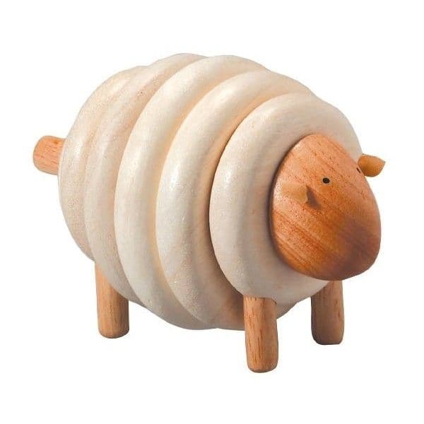 Jouet en bois Mouton à lacer PlanToys® - Jouet en Bois