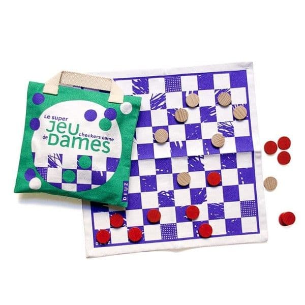 Super Jeu de Dames  Deuz® - Jeu Nomade écologique
