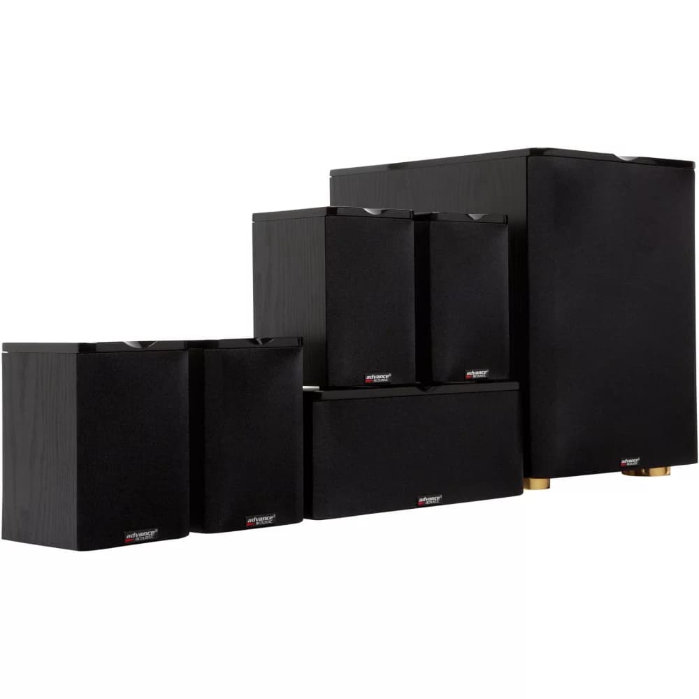 Pack enceinte Home Cinéma Advance acoustic MAV 502 noir