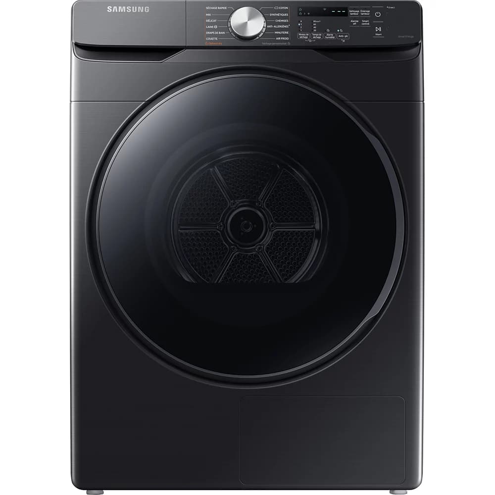 Sèche linge pompe à chaleur SAMSUNG DV16T8520BV  Label énergie A+++ Capacité XXL (16kg) - Tambour 211L Tambour inox - silencieux (63 db)
